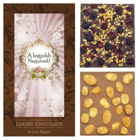 LUXURY CHOCOLATE A LEGJOBB NAGYINAK! 130G LUXURY CHOCOLATE A LEGJOBB NAGYINAK! 130G