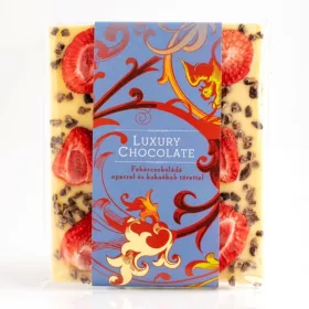 FEHÉRCSOKOLÁDÉ EPER ÉS KAKAÓBAB TÖRET