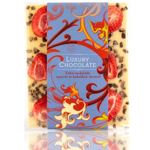 FEHÉRCSOKOLÁDÉ EPER ÉS KAKAÓBAB TÖRET