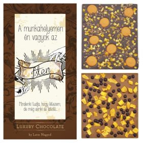 Luxury Chocolate A munkahelyemen Én vagyok az Isten! 130G Luxury Chocolate A munkahelyemen Én vagyok az Isten! 130G