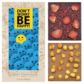 Luxury Chocolate Don'T Worry Be Happy! 130G Luxury Chocolate Don'T Worry Be Happy! 130G