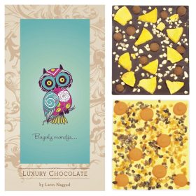 LUXURY CHOCOLATE BAGOLY MONDJA... 130G LUXURY CHOCOLATE BAGOLY MONDJA... 130G