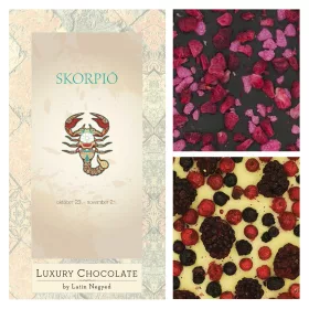 Luxury Chocolate Skorpió Horoszkóp 130G