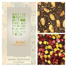 Luxury Chocolate Boldog Névnapot! 130G