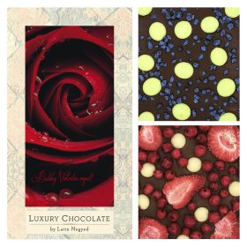 Luxury Chocolate Boldog Valentin Napot! 130G