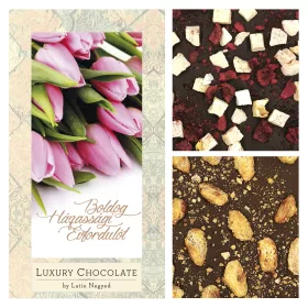Luxury Chocolate Boldog Házassági Évfordulót! 130G