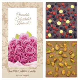 LUXURY CHOCOLATE ÖRÖMTELI ÉVFORDULÓT KÍVÁNOK!130G LUXURY CHOCOLATE ÖRÖMTELI ÉVFORDULÓT KÍVÁNOK!130G