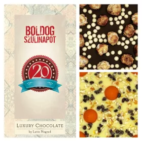 Luxury Chocolate 20 Szülinap 130G