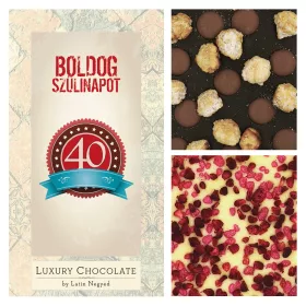 Luxury Chocolate 40. Szülinap 130G