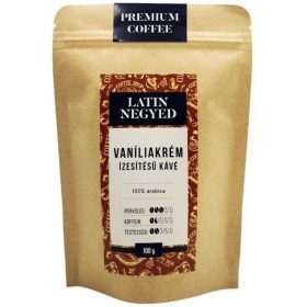 Vaníliakrém ízesítésű kávé 100G