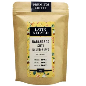 Narancsos süti ízesítésű kávé 100G