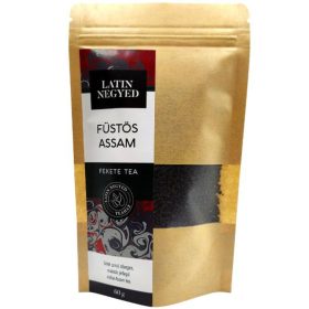 Füstös Assam fekete tea 60g kraft tasakban