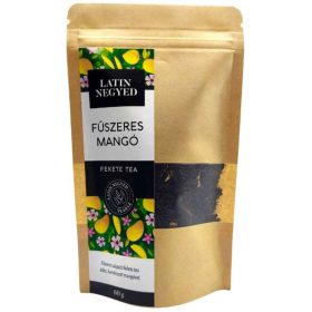 Fűszeres mangó fekete tea 60g kraft tasakban Fűszeres mangó fekete tea 60g kraft tasakban