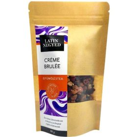 Créme Brulée gyümölcstea 80g kraft tasakban Créme Brulée gyümölcstea 80g kraft tasakban