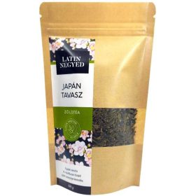Japán Tavasz ízesített zöld tea 60g kraft tasakban Japán Tavasz ízesített zöld tea 60g kraft tasakban