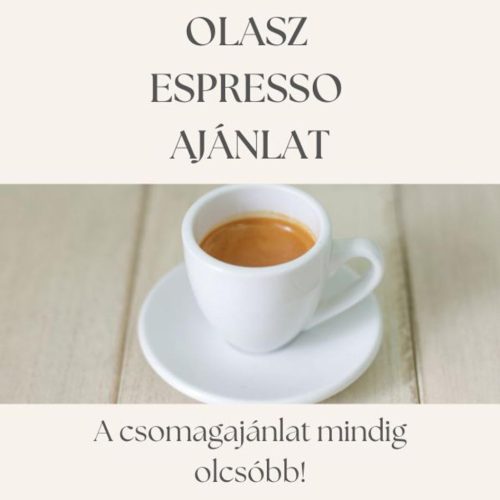 Olasz espresso csomag