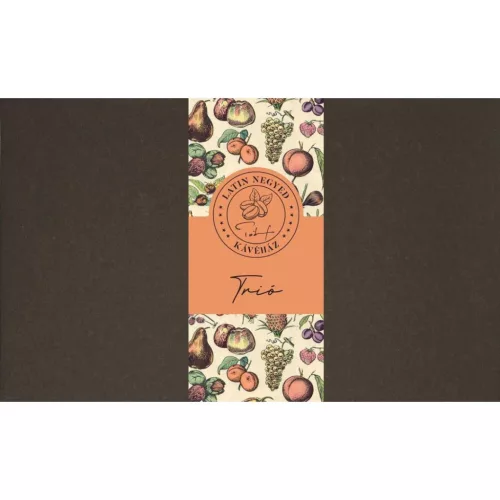 KÁVÉ TRIÓ GYÜMÖLCSÖS CSOMAG