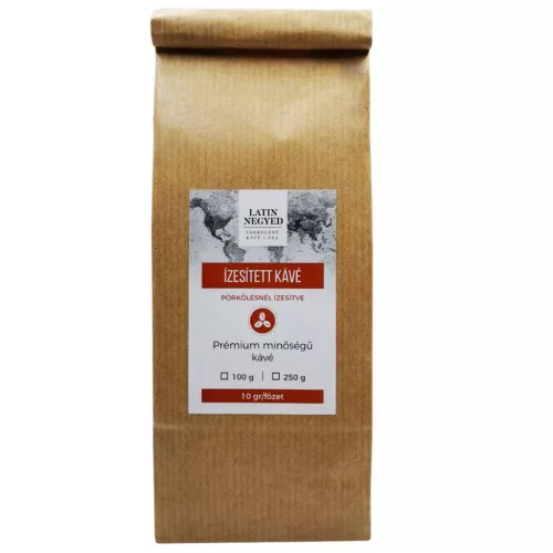 Jamaicai rum ízesítésű kávé 100G